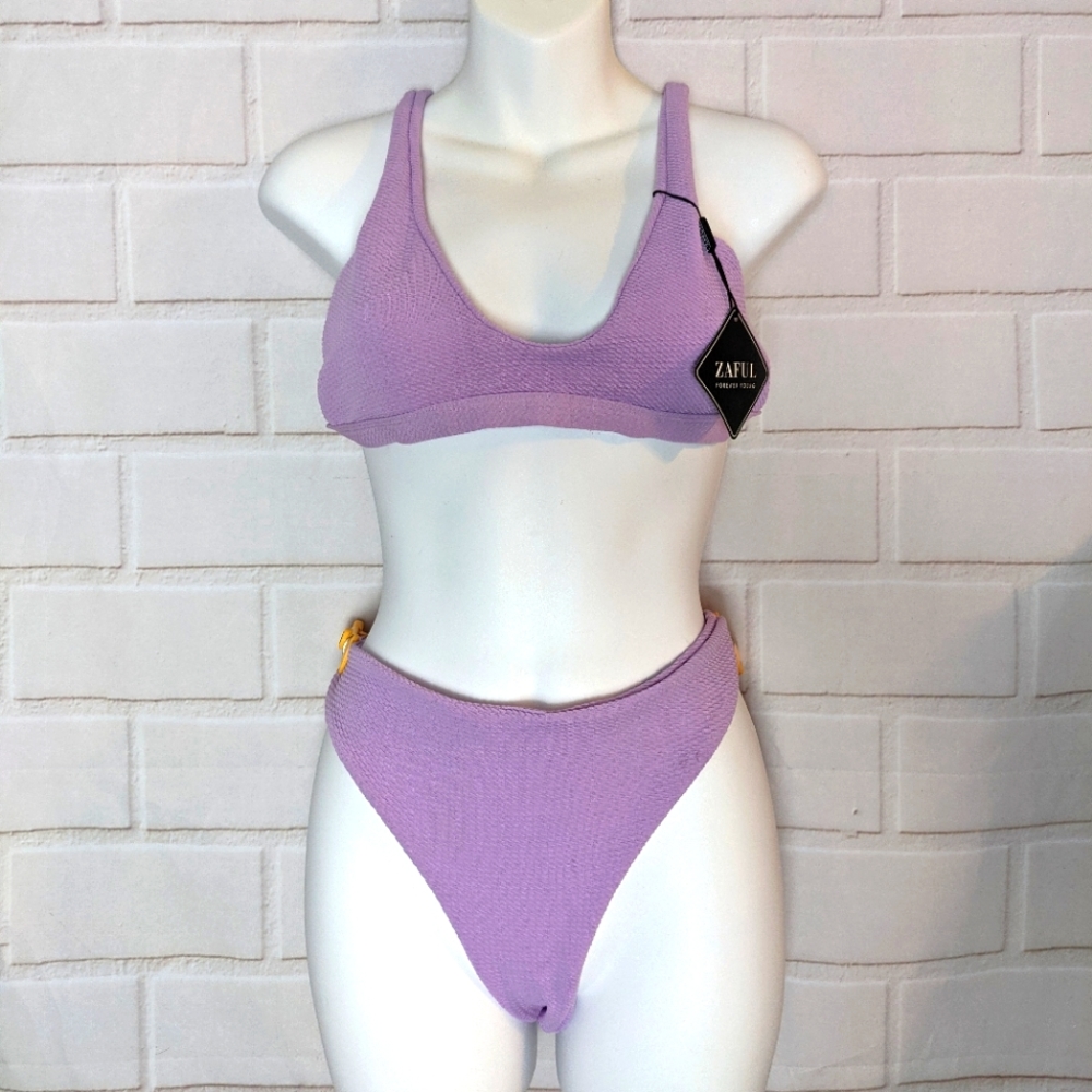 Zaful bikini purple